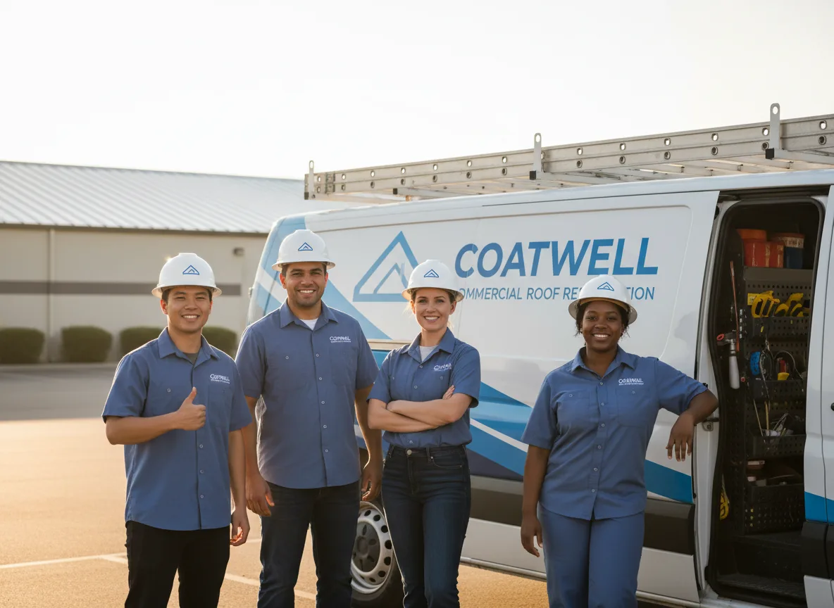 Commercial roof coating company in Bumpass, VA